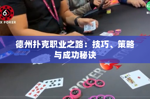 德州扑克职业之路：技巧、策略与成功秘诀