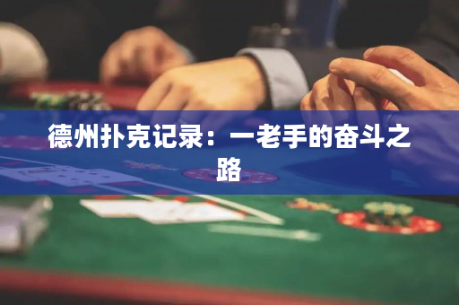 德州扑克记录：一老手的奋斗之路