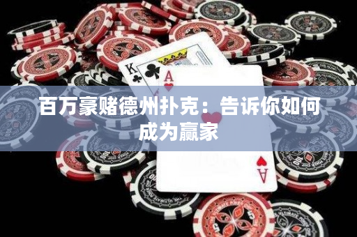 百万豪赌德州扑克：告诉你如何成为赢家