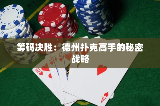 筹码决胜：德州扑克高手的秘密战略