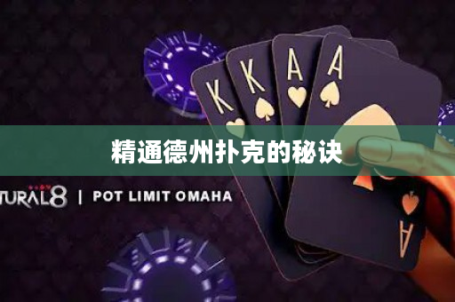 精通德州扑克的秘诀