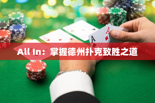 All In：掌握德州扑克致胜之道