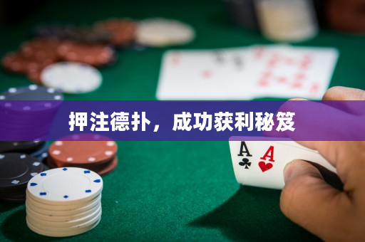 押注德扑，成功获利秘笈