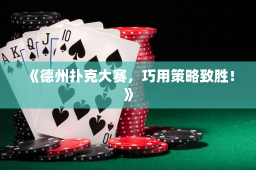 《德州扑克大赛，巧用策略致胜！》