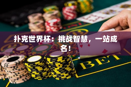 扑克世界杯：挑战智慧，一站成名！