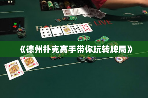 《德州扑克高手带你玩转牌局》