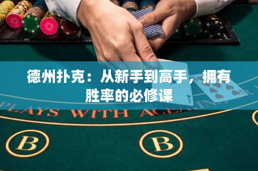 德州扑克：从新手到高手，拥有胜率的必修课