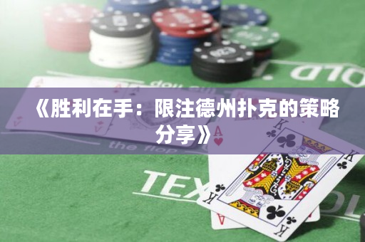 《胜利在手：限注德州扑克的策略分享》