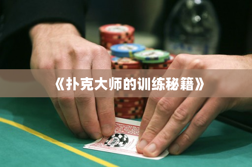 《扑克大师的训练秘籍》