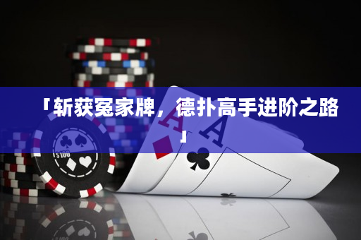 「斩获冤家牌，德扑高手进阶之路」