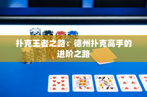 扑克王者之路：德州扑克高手的进阶之路
