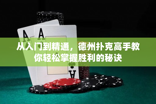 从入门到精通，德州扑克高手教你轻松掌握胜利的秘诀