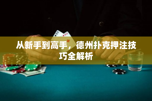 从新手到高手，德州扑克押注技巧全解析