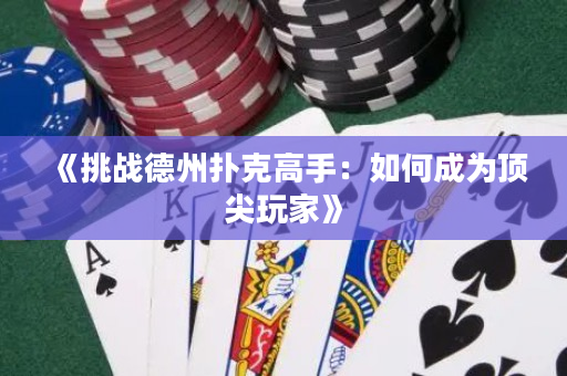 《挑战德州扑克高手：如何成为顶尖玩家》