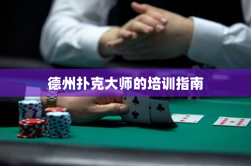 德州扑克大师的培训指南