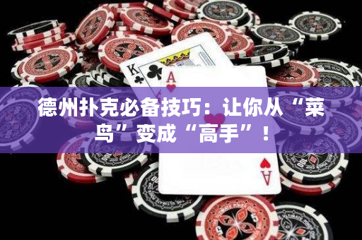 德州扑克必备技巧：让你从“菜鸟”变成“高手”！