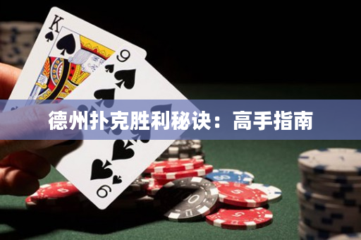 德州扑克胜利秘诀：高手指南