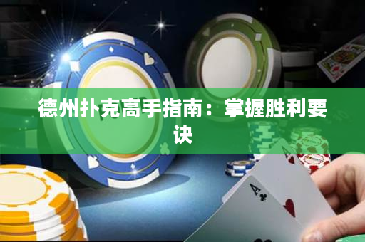 德州扑克高手指南：掌握胜利要诀