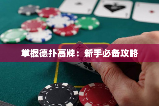 掌握德扑高牌：新手必备攻略