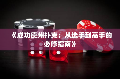 《成功德州扑克：从选手到高手的必修指南》