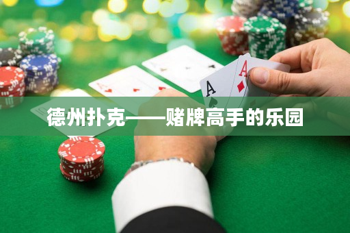 德州扑克——赌牌高手的乐园