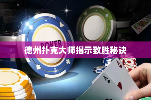 德州扑克大师揭示致胜秘诀