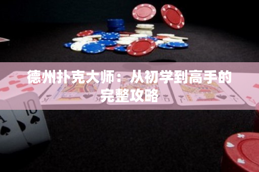 德州扑克大师：从初学到高手的完整攻略