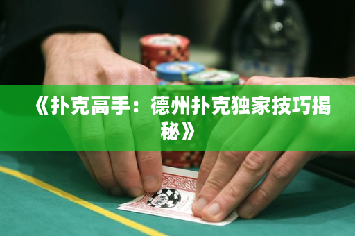 《扑克高手：德州扑克独家技巧揭秘》