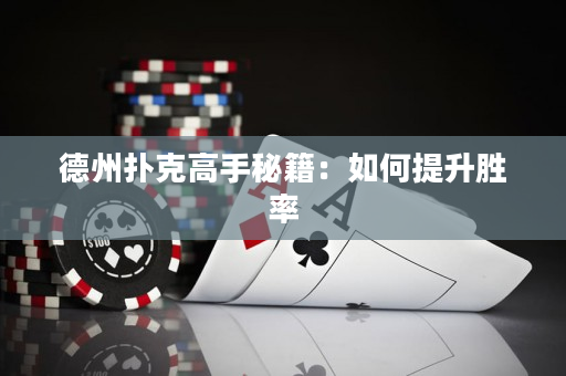 德州扑克高手秘籍：如何提升胜率