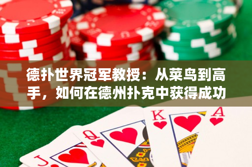 德扑世界冠军教授：从菜鸟到高手，如何在德州扑克中获得成功
