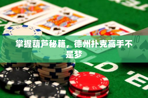 掌握葫芦秘籍，德州扑克高手不是梦