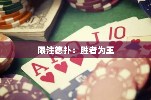 限注德扑：胜者为王
