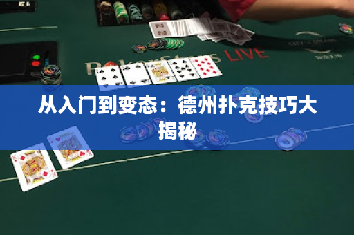 从入门到变态：德州扑克技巧大揭秘