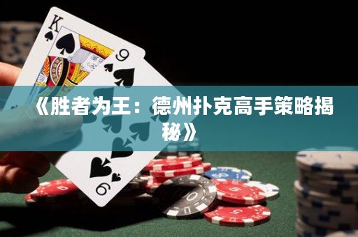 《胜者为王：德州扑克高手策略揭秘》
