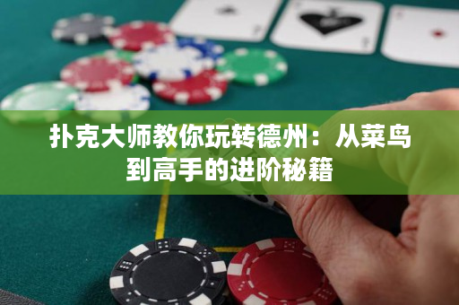 扑克大师教你玩转德州：从菜鸟到高手的进阶秘籍