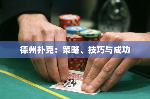德州扑克：策略、技巧与成功