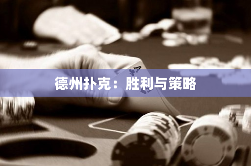 德州扑克：胜利与策略