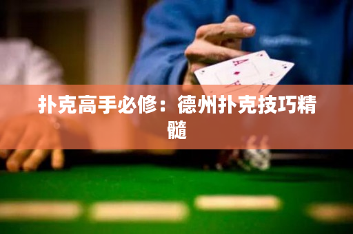 扑克高手必修：德州扑克技巧精髓