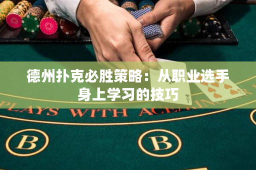 德州扑克必胜策略：从职业选手身上学习的技巧