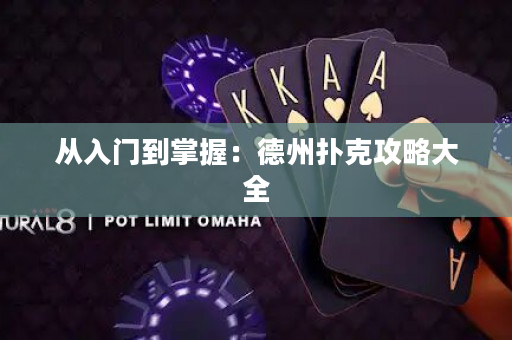 从入门到掌握：德州扑克攻略大全