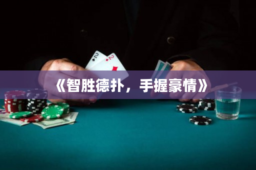 《智胜德扑，手握豪情》