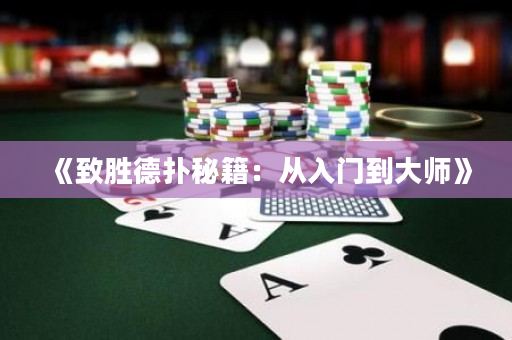 《致胜德扑秘籍：从入门到大师》