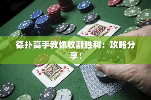 德扑高手教你收割胜利：攻略分享！