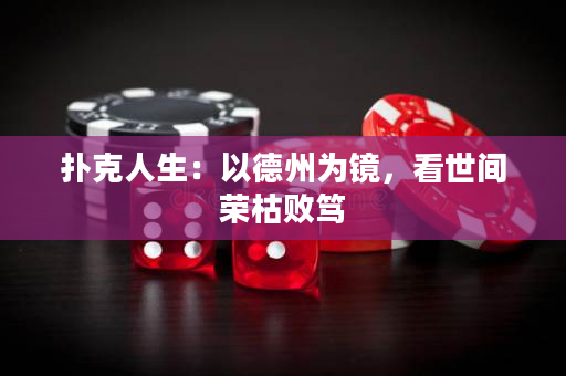 扑克人生：以德州为镜，看世间荣枯败笃