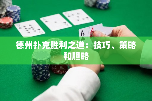 德州扑克胜利之道：技巧、策略和胆略