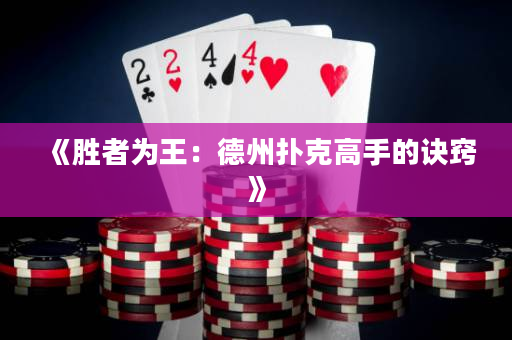 《胜者为王：德州扑克高手的诀窍》
