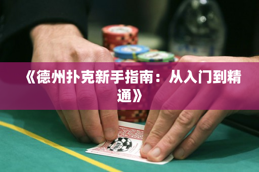 《德州扑克新手指南：从入门到精通》