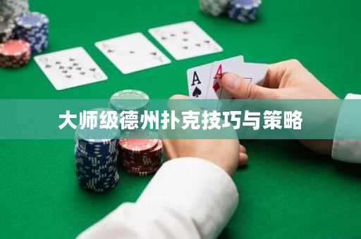 大师级德州扑克技巧与策略