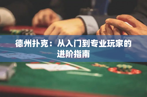 德州扑克：从入门到专业玩家的进阶指南