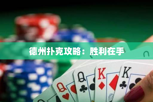 德州扑克攻略：胜利在手